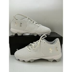 UNDER ARMOUR GLYDE 2.0 RM SOFTBALL CLEATS Women's Size 7.5 WHITE